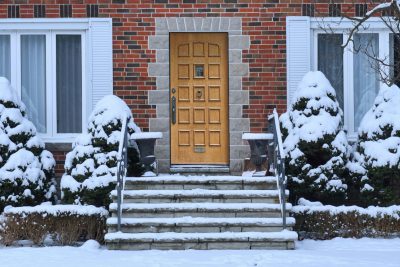 Steel entry doors